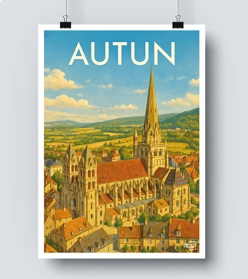 Affiche Autun