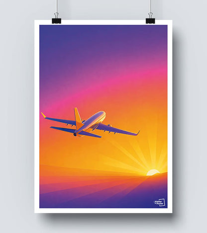 Affiche Aviation