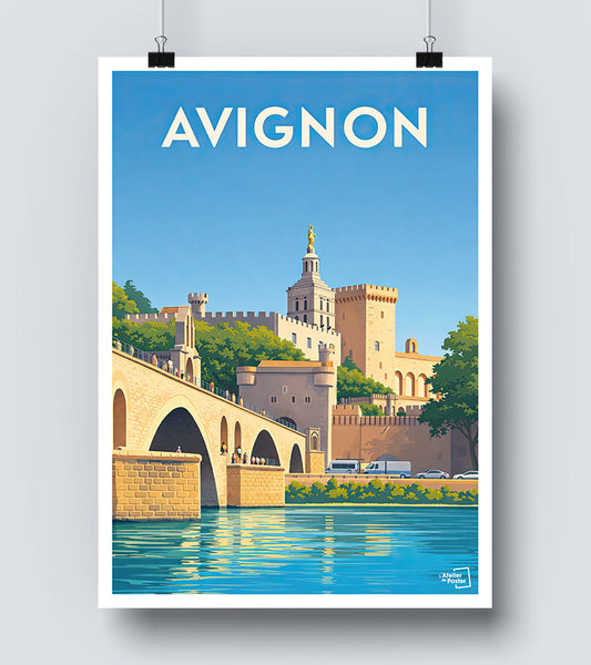 Affiche Avignon