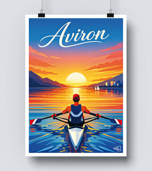 Affiche Aviron