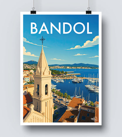 Affiche Bandol