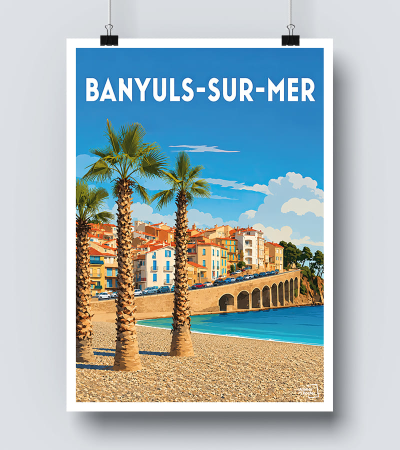 Affiche Banyuls sur Mer