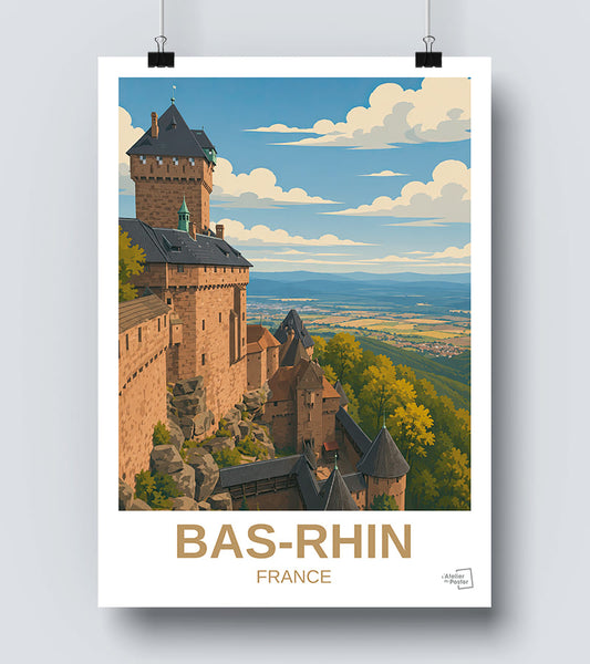 Affiche Bas Rhin