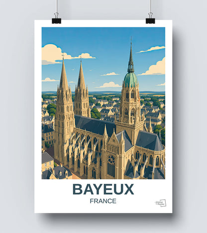Affiche Bayeux
