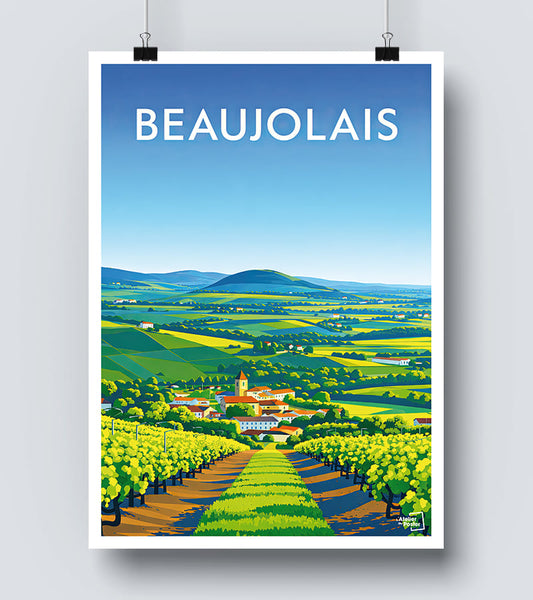 Affiche Beaujolais