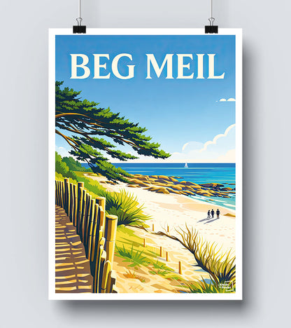 Affiche Beg Meil