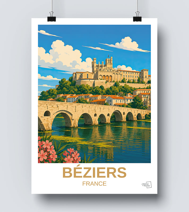 Affiche Béziers