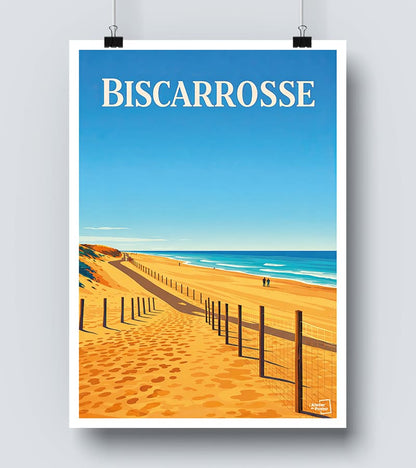 Affiche Biscarrosse