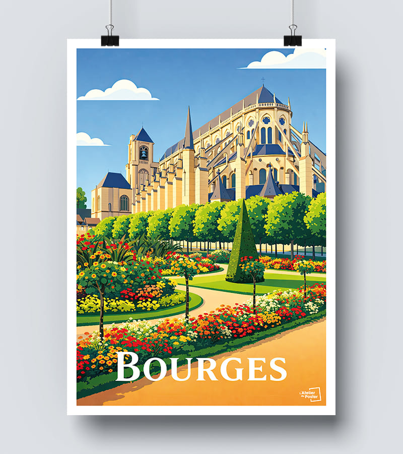 Affiche Bourges