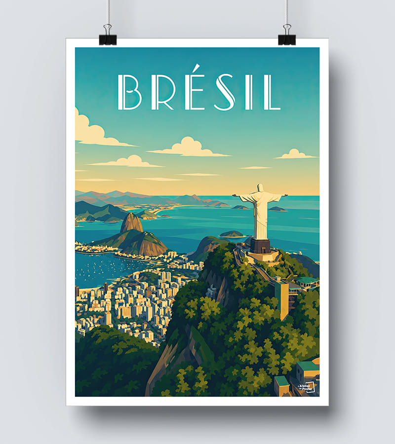 Affiche Brésil