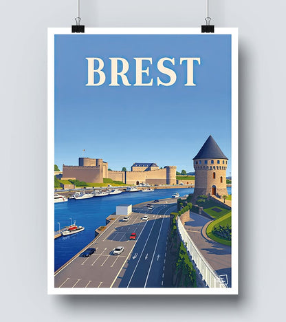 Affiche Brest