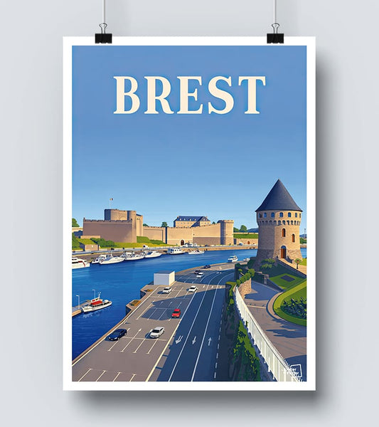 Affiche Brest