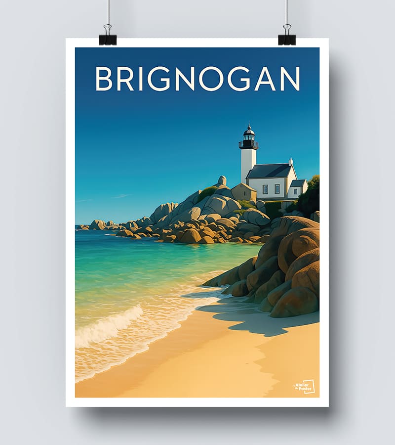 Affiche Brignogan