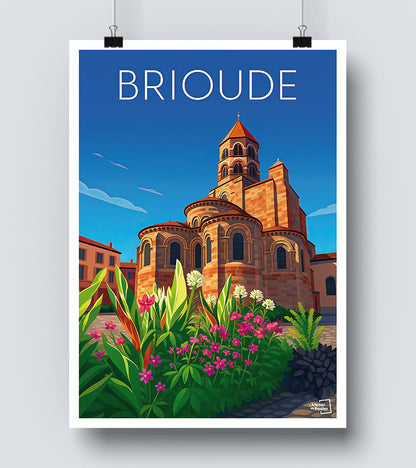 Affiche Brioude