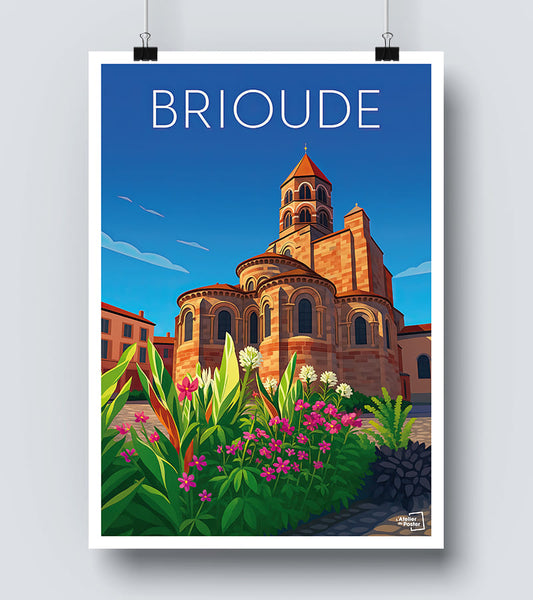 Affiche Brioude