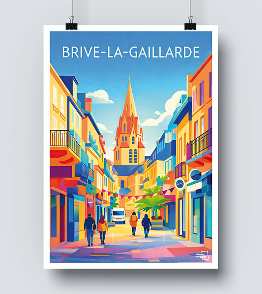Affiche Brive La Gaillarde