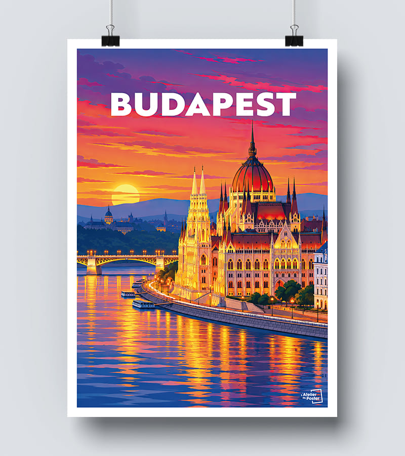 Affiche Budapest