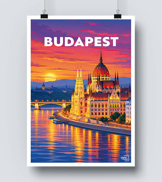 Affiche Budapest