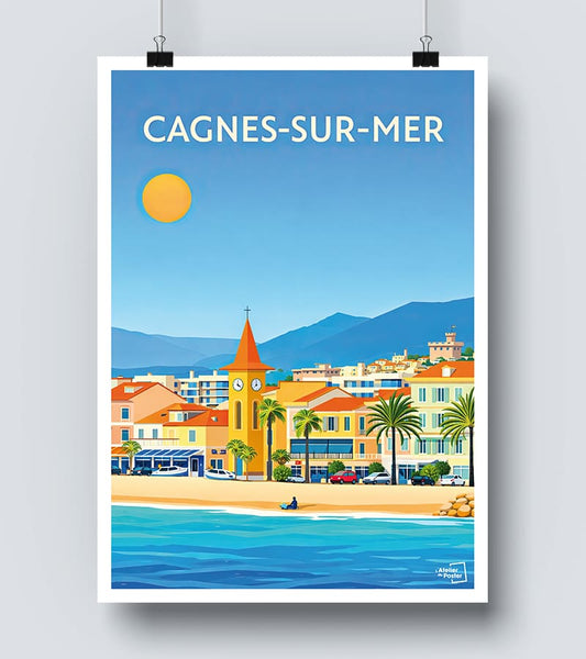 Affiche Cagnes sur Mer