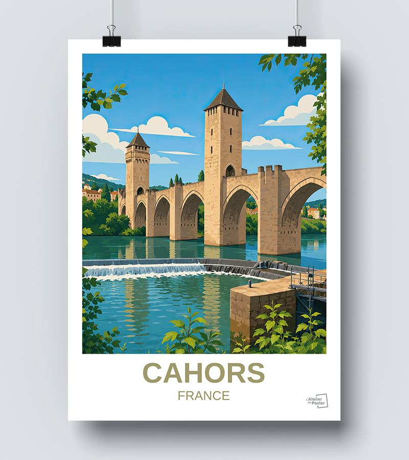 Affiche Cahors