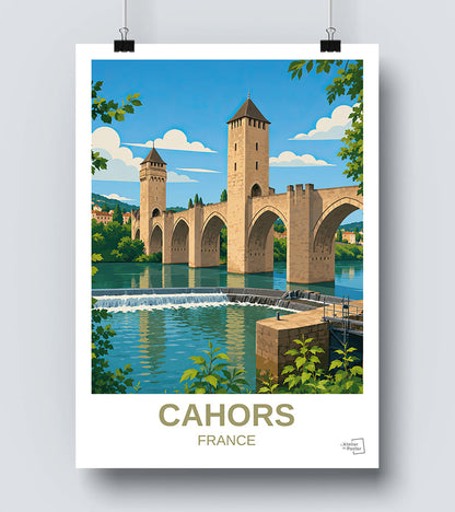 Affiche Cahors