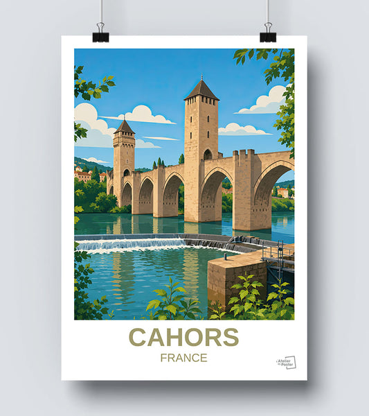 Affiche Cahors