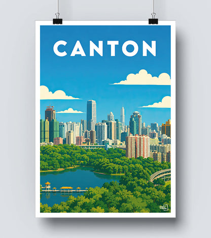 Affiche Canton
