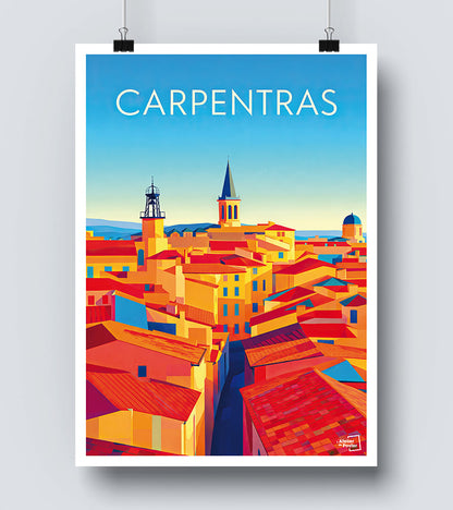 Affiche Carpentras