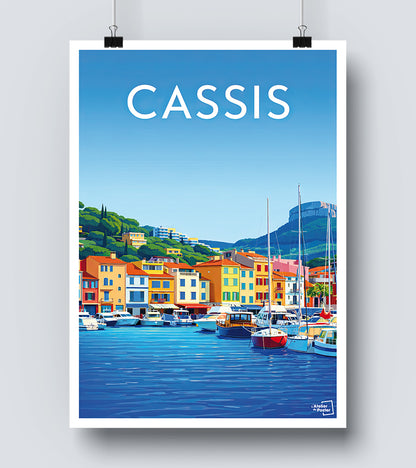 Affiche Cassis