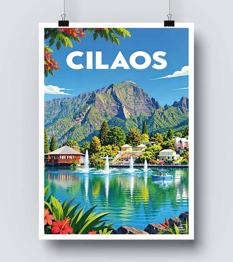 Affiche Cilaos