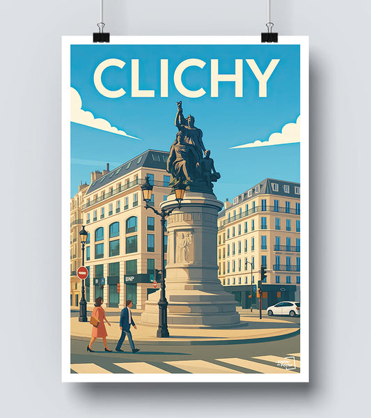 Affiche Clichy