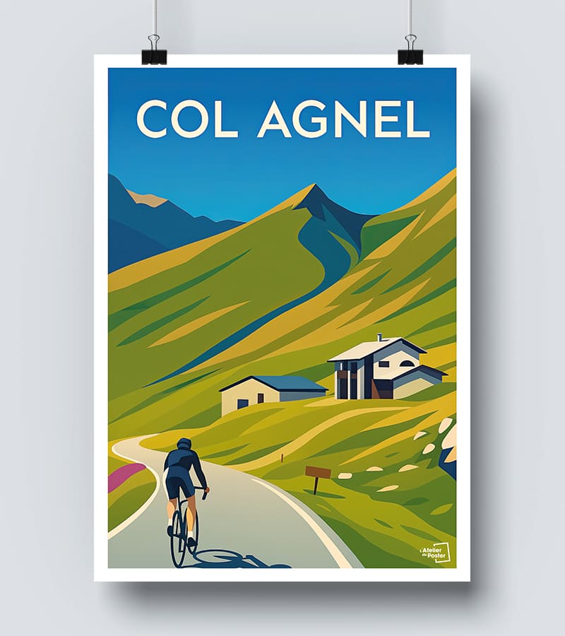 Affiche Col Agnel