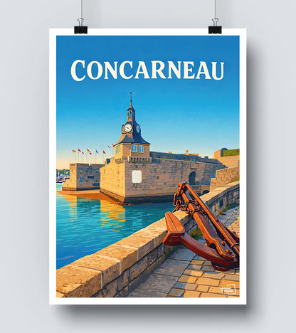 Affiche Concarneau