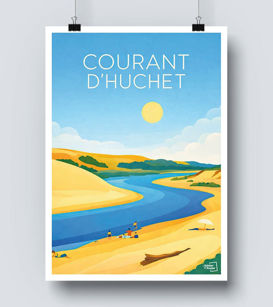 Affiche Courant d Huchet