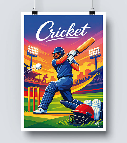 Affiche Cricket