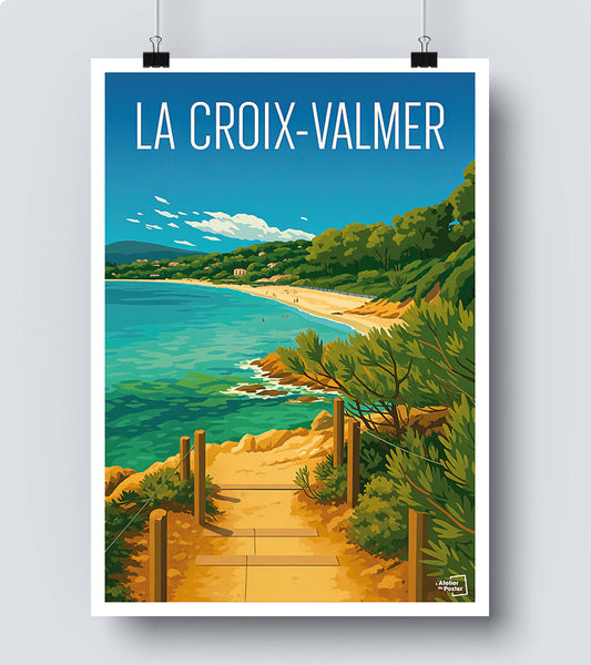 Affiche La Croix Valmer