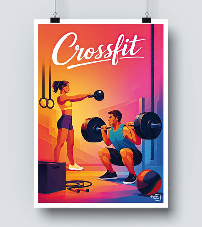 Affiche Crossfit