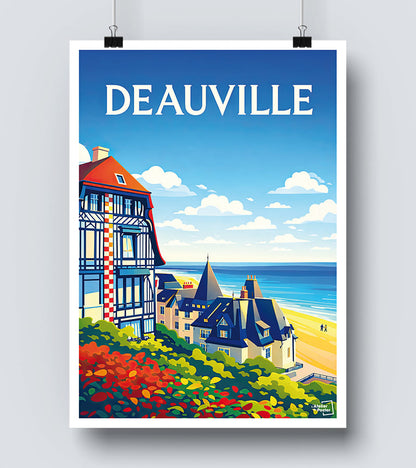 Affiche Deauville