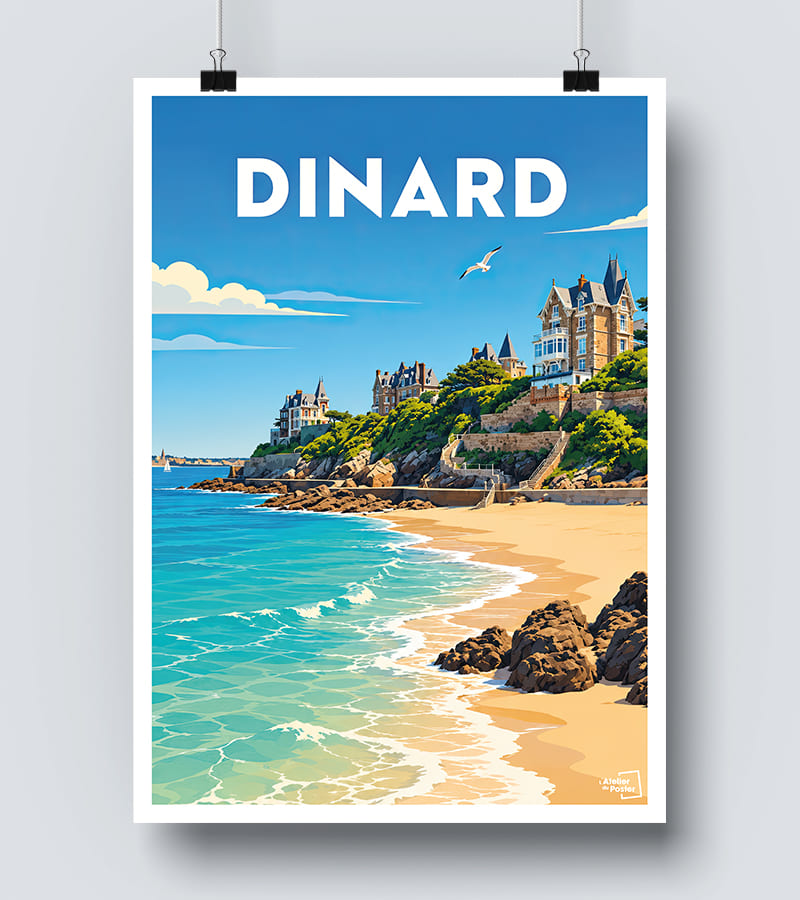 Affiche Dinard