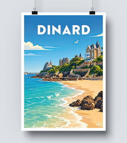 Affiche Dinard