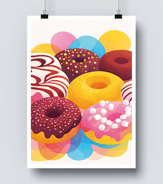 Affiche Donuts