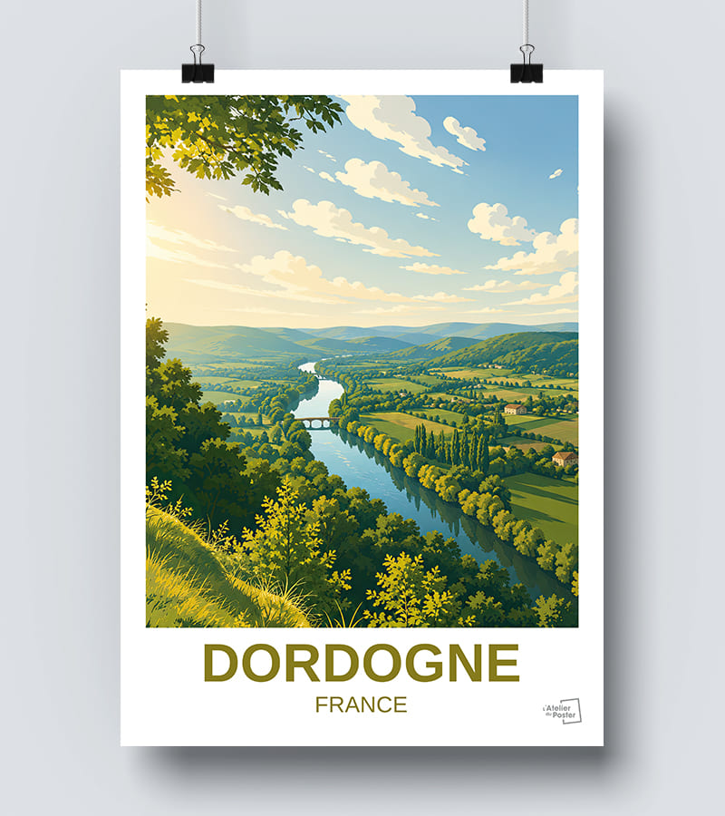 Affiche Dordogne