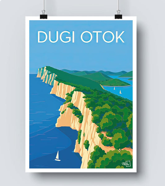 Affiche Dugi Otok