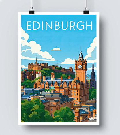 Affiche Edinburgh