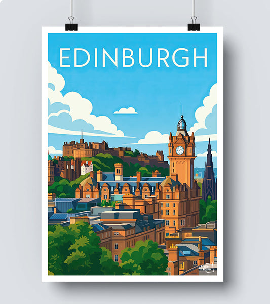 Affiche Edinburgh