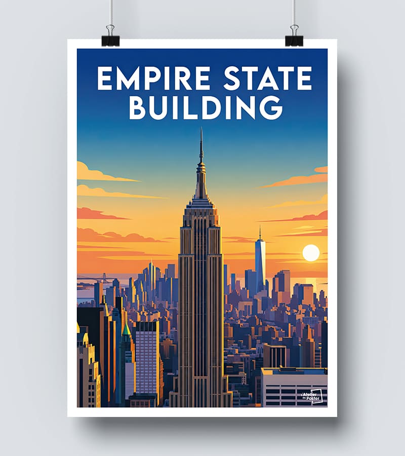 Affiche Empire State Building