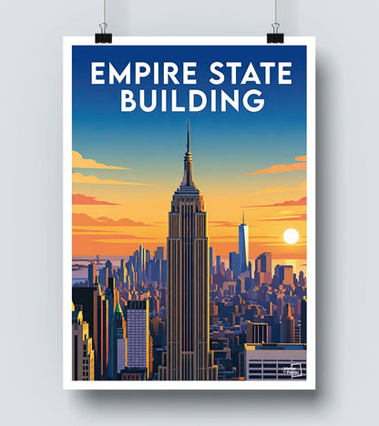 Affiche Empire State Building