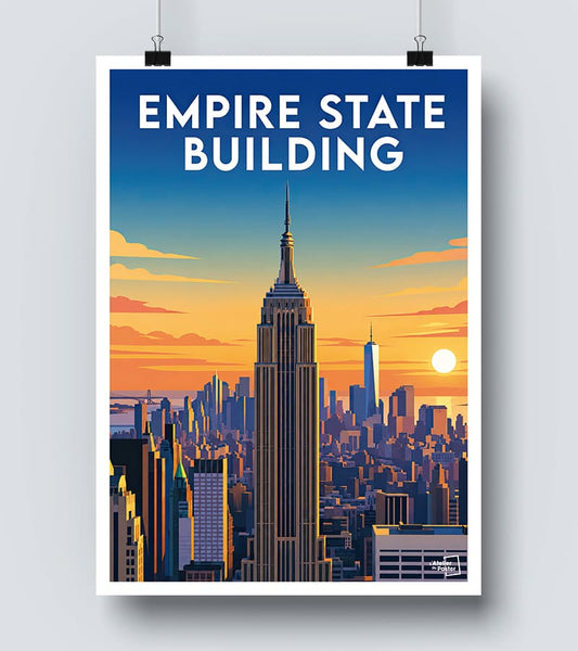 Affiche Empire State Building