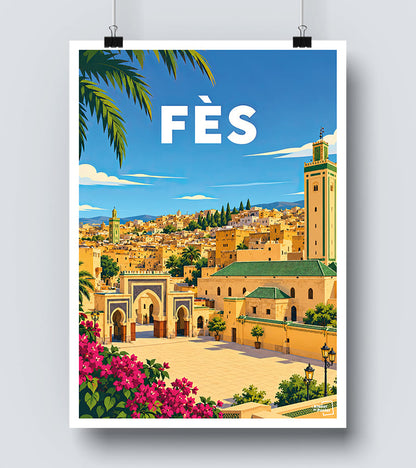 Affiche Fès