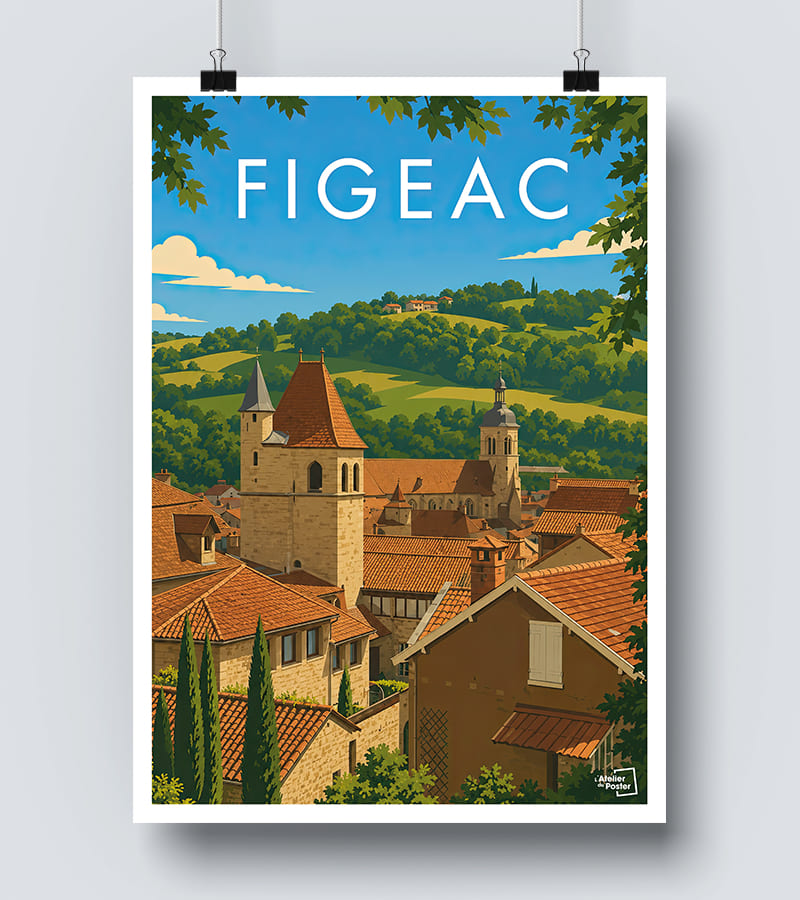 Affiche Figeac